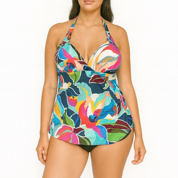La Blanca Other - La Blanca Multicolor Swim Top